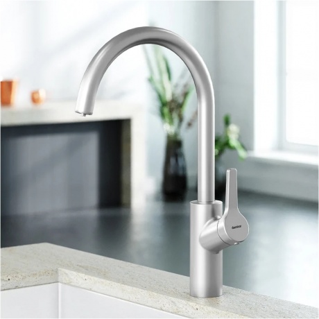 Смеситель для кухни Damixa Eclipce 310721400 никель - фото 3