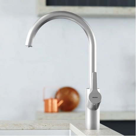 Смеситель для кухни Damixa Eclipce 310721400 никель - фото 4