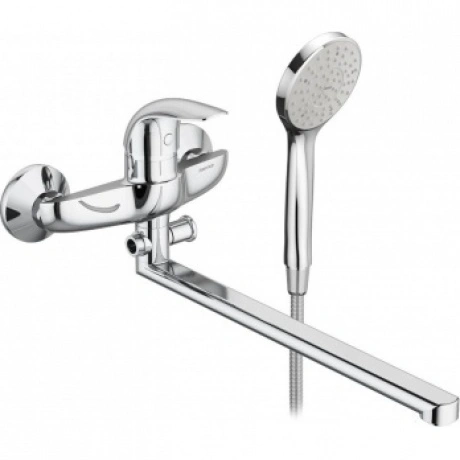 Смеситель для ванной и душа с универсальным изливом Damixa Eclip...