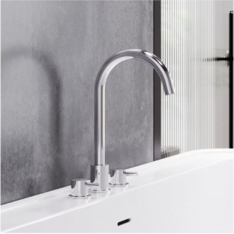 Смеситель для раковины встраиваемый Damixa Scandinavian Pure 360200000 хром - фото 3