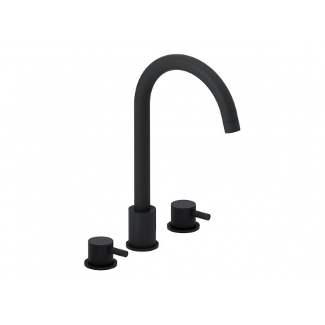 

360200300 Scandinavian Pure Смеситель для умывальника, встраиваемый в столешницу, трёхсекционный, че