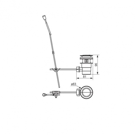 360240000 Scandinavian Pure Смеситель для биде, хром - фото 4