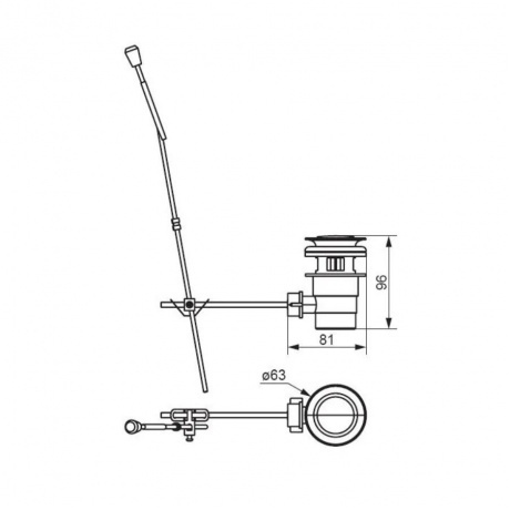 360240300 Scandinavian Pure Смеситель для биде, черный - фото 6