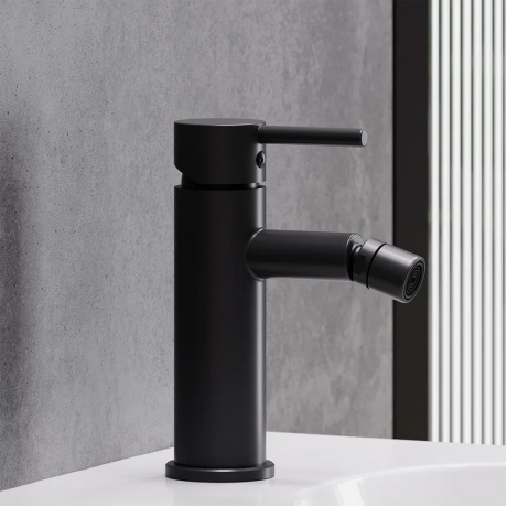 Смеситель для биде Damixa Scandinavian Pure 360240300 черный - фото 4