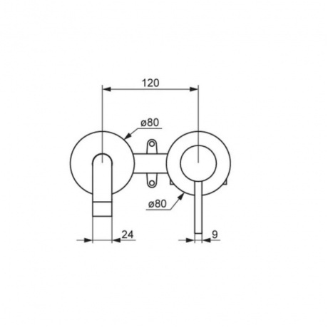 360260500 Scandinavian Pure, встраиваемый смеситель для раковины, розовое золото - фото 3