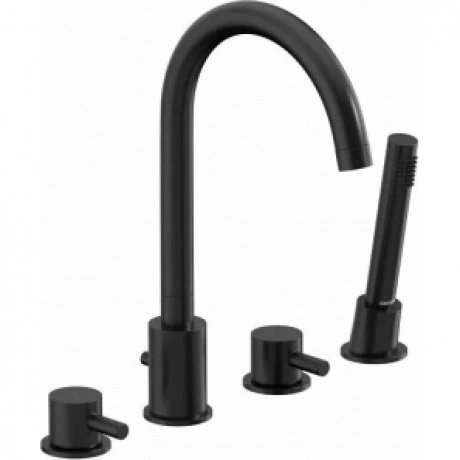 Смеситель на борт ванны Damixa Scandinavian Pure 360400300 черны...