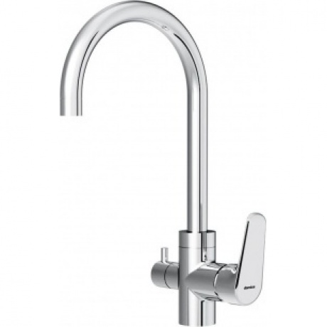 Смеситель для кухни с каналом для питьевой воды Damixa Merkur 400730000 хром - фото 1