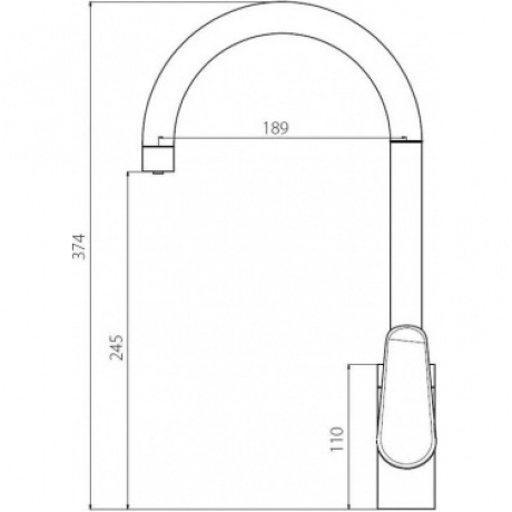 Смеситель для кухни с каналом для питьевой воды Damixa Merkur 400730000 хром - фото 2
