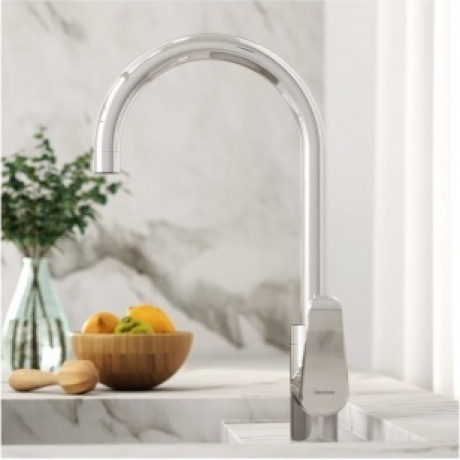 Смеситель для кухни с каналом для питьевой воды Damixa Merkur 400730000 хром - фото 8