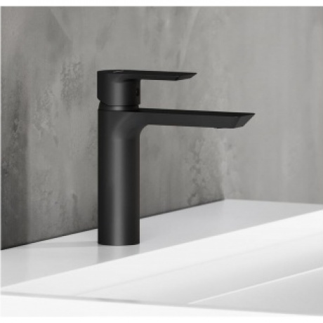 Смеситель для раковины Damixa Apollo 470210300 черный - фото 4