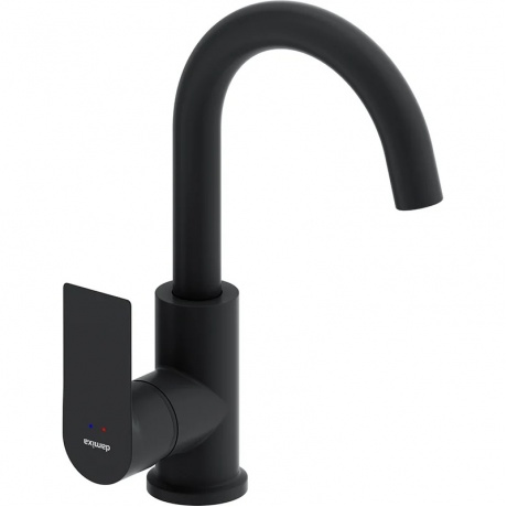 Смеситель для раковины Damixa Apollo 470220300 черный - фото 1