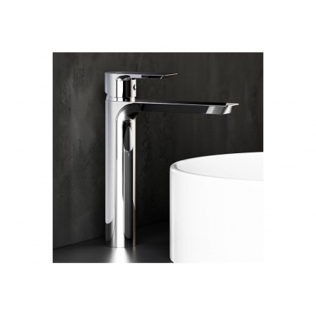 470250000 Apollo Высокий смеситель для умывальника, хром - фото 4