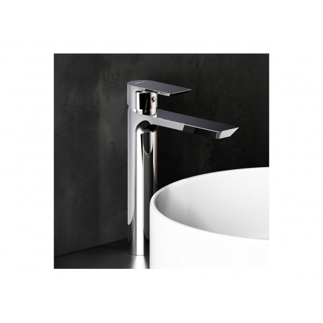 470250000 Apollo Высокий смеситель для умывальника, хром - фото 5