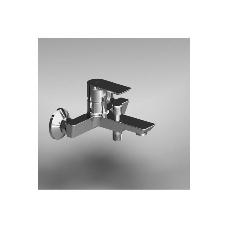 471000001 Apollo Смеситель для ванны и душа, хром - фото 2