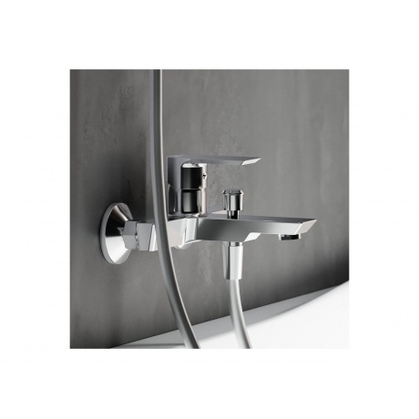 471000001 Apollo Смеситель для ванны и душа, хром - фото 5