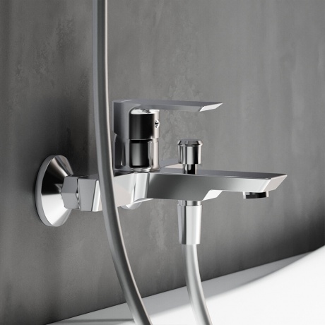 Смеситель для ванны Damixa Apollo 471000001 хром - фото 4