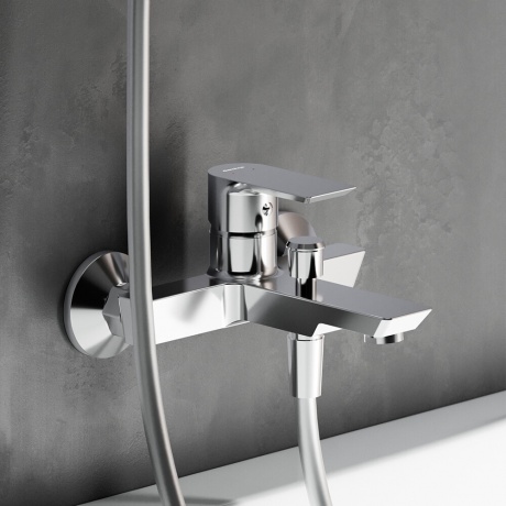 Смеситель для ванны Damixa Apollo 471000001 хром - фото 5