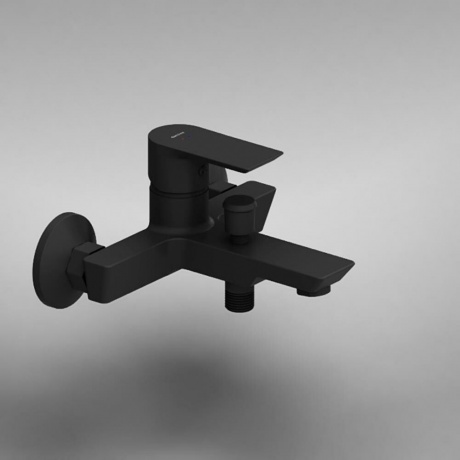 Смеситель для ванны Damixa Apollo 471000300 черный - фото 3