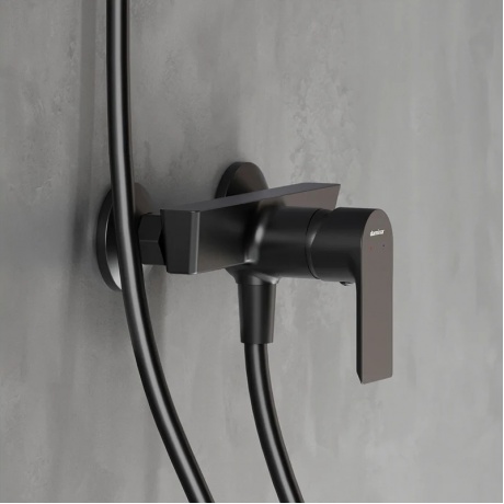 Смеситель для душа Damixa Apollo 472000300 черный - фото 4