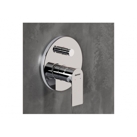 477100000 Apollo Встраиваемый смеситель для ванной и душа, хром - фото 6