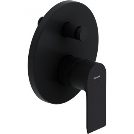 

Смеситель для ванной и душа встраиваемый Damixa Apollo 477100300 черный