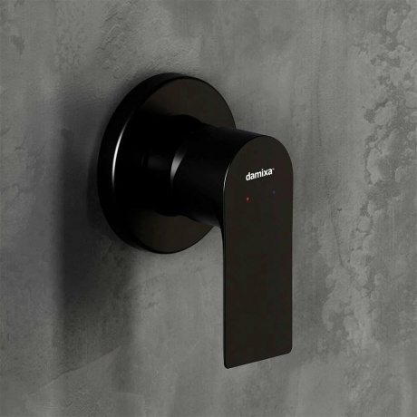 Смеситель для душа встраиваемый Damixa Apollo 477500300 черный - фото 4