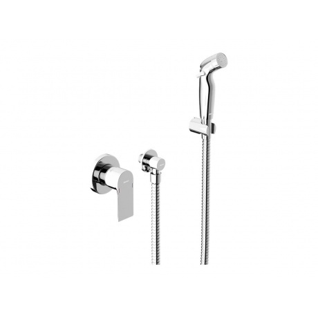 

477510000 Apollo Смеситель монтируемый в стену с гиг.душем, хром