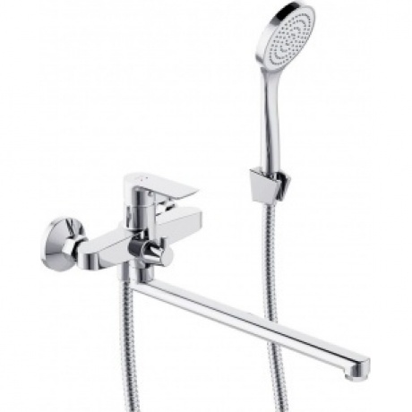 

Смеситель для ванной и душа с универсальным изливом Damixa Apollo 479500000 хром