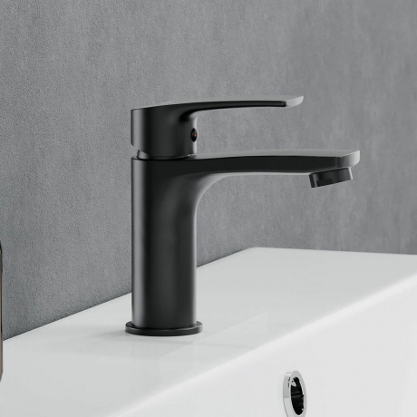 Смеситель для раковины Damixa Eclipse 2.0 480210300 черный - фото 3