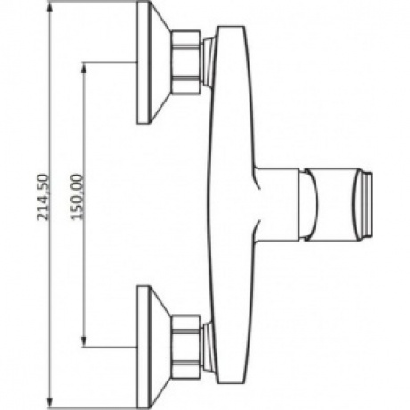 Смеситель для душа Damixa Eclipse 2.0 482000300 черный - фото 5