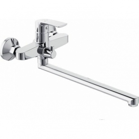 Смеситель для ванной и душа с универсальным изливом Damixa Eclipse 2.0 489000000 хром - фото 1