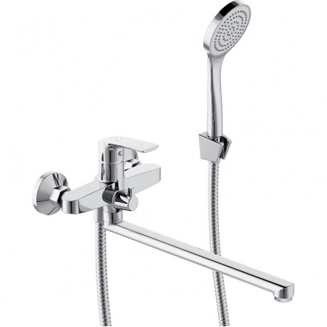 

Смеситель для ванной и душа с универсальным изливом Damixa Eclipse 2.0 489500000 хром