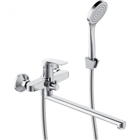 Смеситель для ванной и душа с универсальным изливом Damixa Eclip...