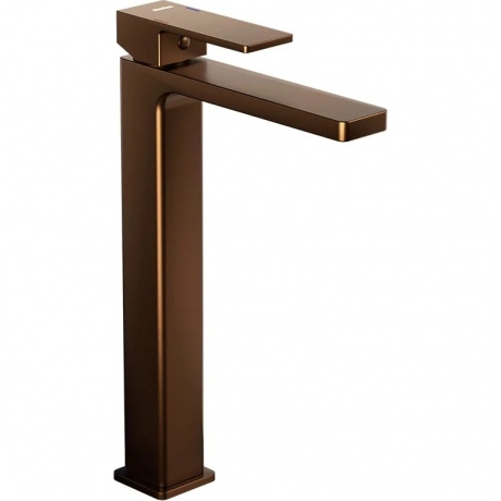 Смеситель для раковины высокий Damixa Gala 530250500 розовое золото - фото 1