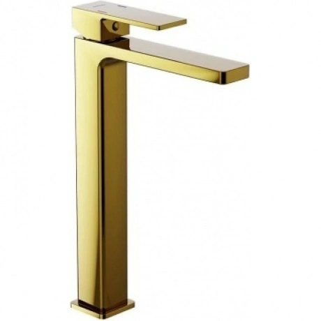 Смеситель для раковины высокий Damixa Gala 530250600 золото