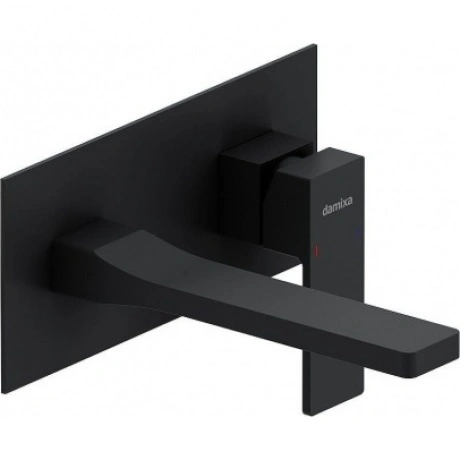 Смеситель для раковины встраиваемый Damixa Gala 530260300 чёрный