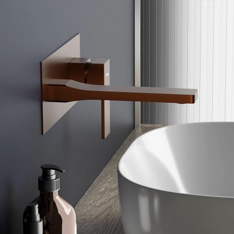 530260500 Gala, встраиваемый смеситель для раковины, розовое золото - фото 3