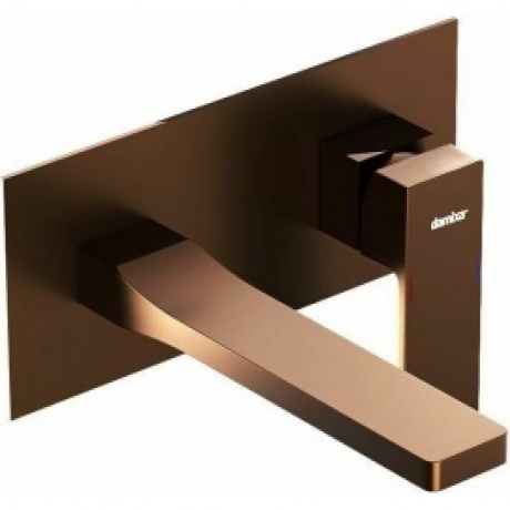 Смеситель для раковины встраиваемый Damixa Gala 530260500 розовое золото - фото 1
