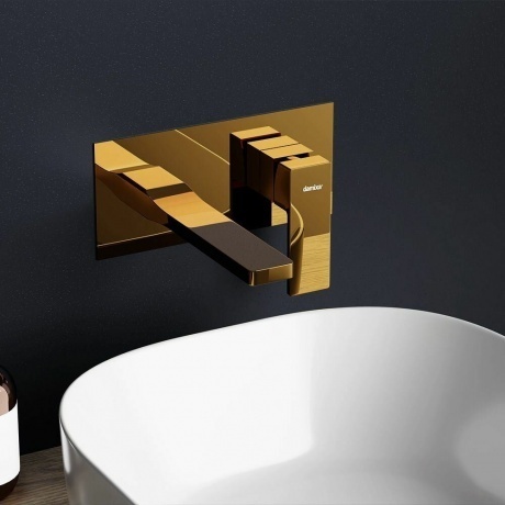 530260600 Gala, встраиваемый смеситель для раковины, золото - фото 2