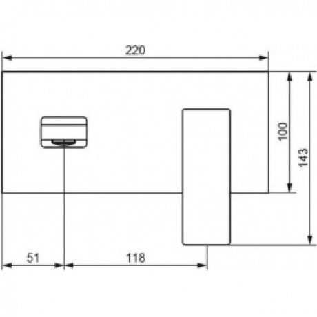 Смеситель для раковины встраиваемый Damixa Gala 530260600 золото - фото 4
