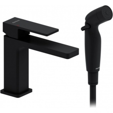 

Смеситель для раковины с гигиеническим душем Damixa Gala 530300300 черный