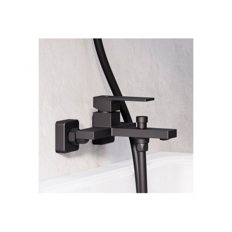 531000300 Gala смеситель для ванны - душа, чёрный - фото 2