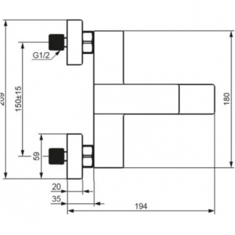 Смеситель для ванной и душа Damixa Gala 531000600 золото - фото 4