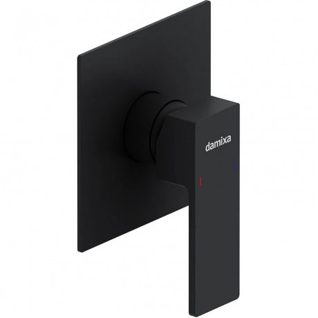 Смеситель для душа встраиваемый Damixa Gala 537500300 черный - фото 1