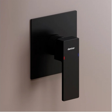 Смеситель для душа встраиваемый Damixa Gala 537500300 черный - фото 4