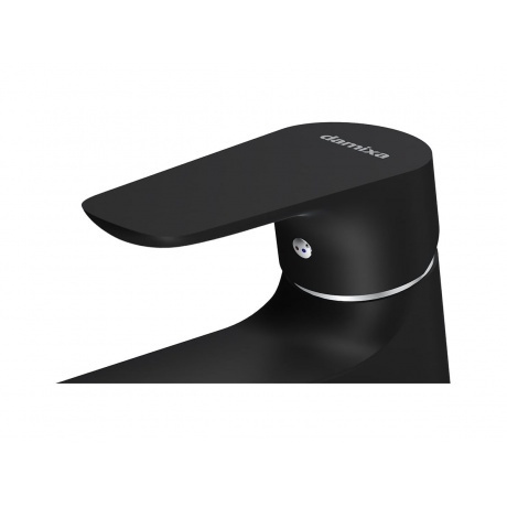 770210301 Jupiter, смеситель для умывальника, черный - фото 4