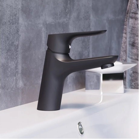 Смеситель для раковины Damixa Jupiter 770210301 черный - фото 5