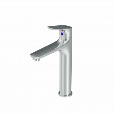 770250001 Jupiter, смеситель для умывальника высокий, хром - фото 2