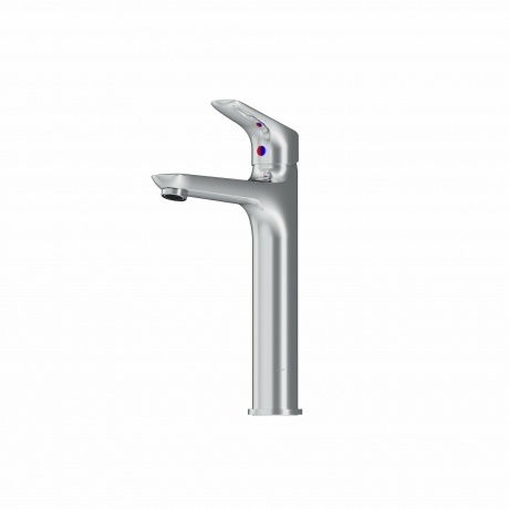 770250001 Jupiter, смеситель для умывальника высокий, хром - фото 3