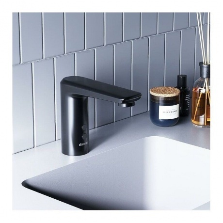 Смеситель для умывальника сенсорный Damixa Jupiter 770290300, черный - фото 2